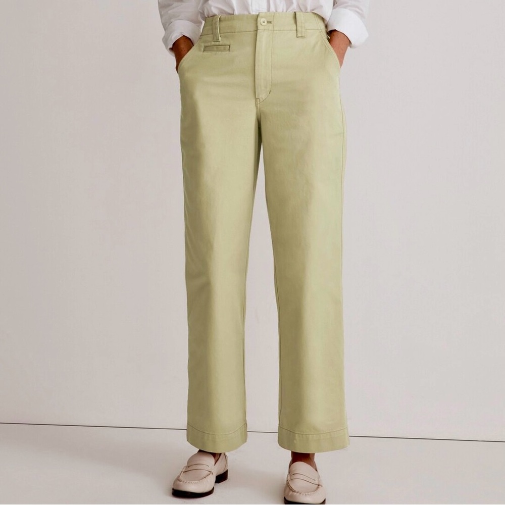 Madewell relaxed chino pants in shade “pale lichen”